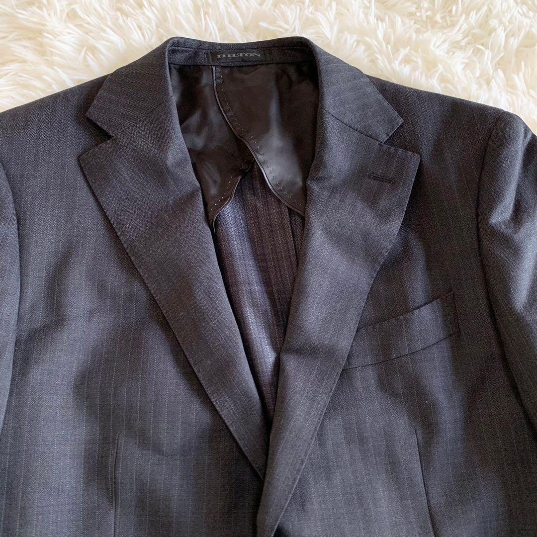 ヒルトン洋服の青山3ピーススーツセットアップスーパー110-ルイ