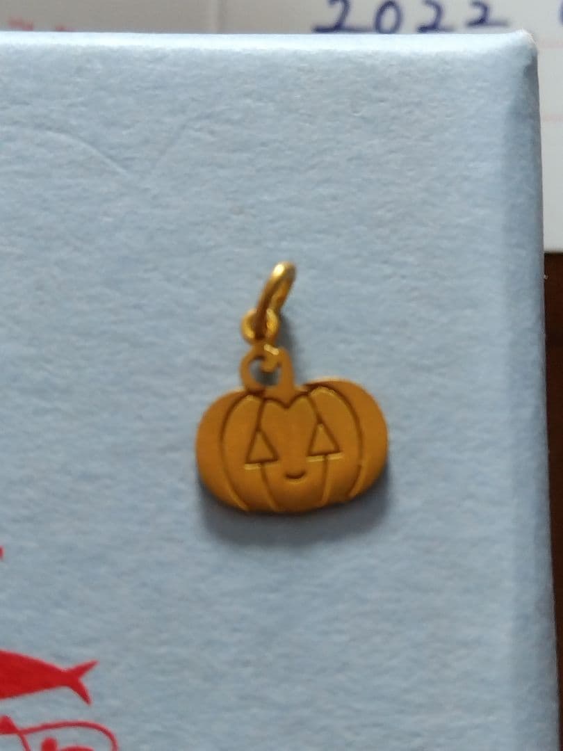 新品未使用 マリーエレーヌドゥタイヤック 22K ハロウィン ペンダント