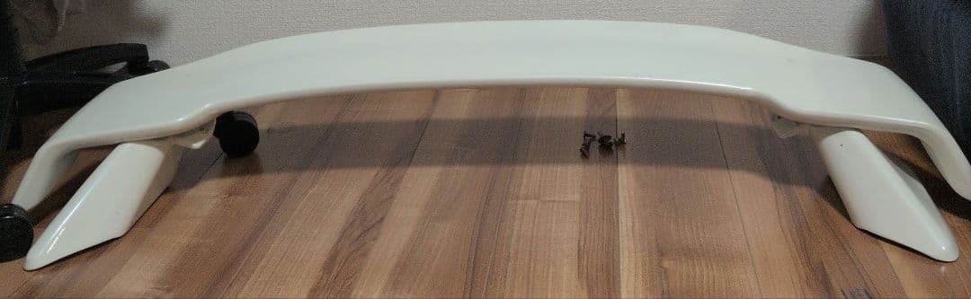 CR-Z無限風リアスポイラー パールホワイト塗装み使用品 CR-Z無限風リアスポイラー パールホワイト塗装み使用品 無限 | CR-Z