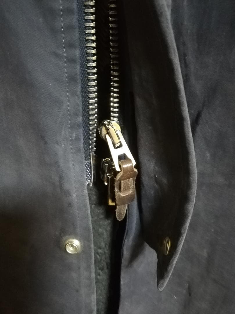 umit benan フーディーパーカコート ボア ネイビー サイズ36