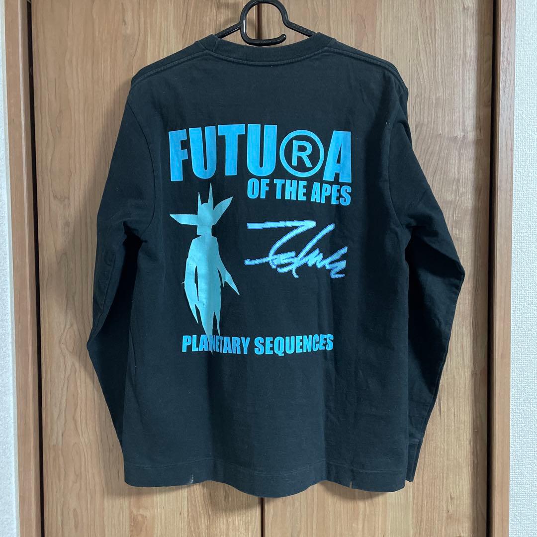 00s A BATHING APE × FUTURA nigo ロンT L/S - メルカリ