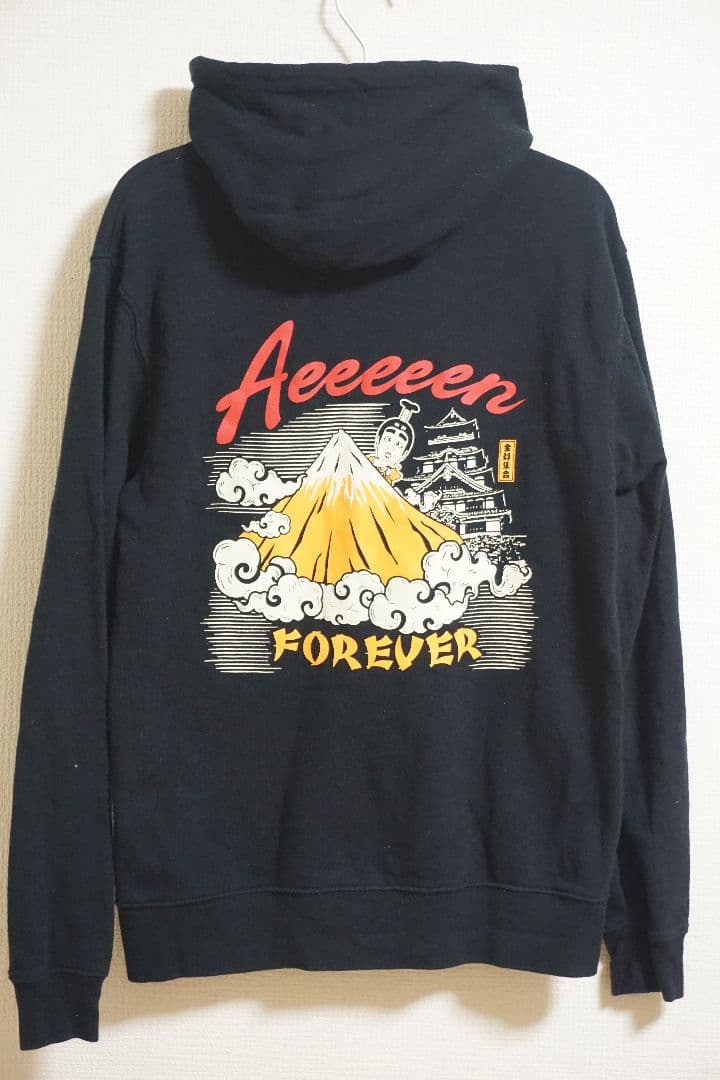 志村けん バカ殿 ジップアップ パーカー L ドリフ 志村けんの大爆笑展