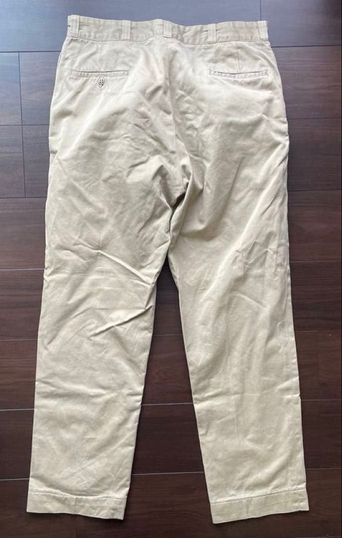 60's U.S.ARMY チノトラウザーズ ジッパーフライ 表記(34x33) - メルカリ