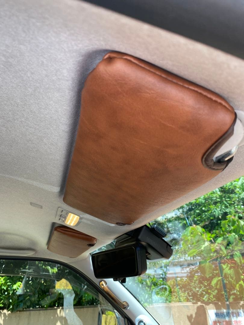 ハイエース 標準 ブラウン ダッシュボードカバー ミラーカバーセット GRACE