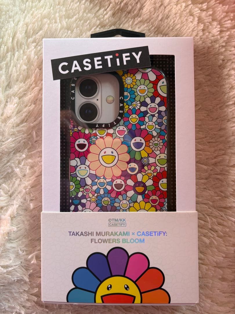 iPhoneアクセサリー CASETiFY TAKASHI MURAKAMI FLOWERS BLOOM Takashi Murakami and CASETiFY Collab in FLOWERS BLOOM