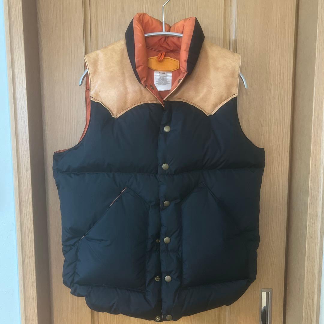 BEAMS ＆ロッキーマウンテンフェザーベッド ダウンベスト ロッキーマウンテン フェザーベッド Rocky Mountain Featherbed