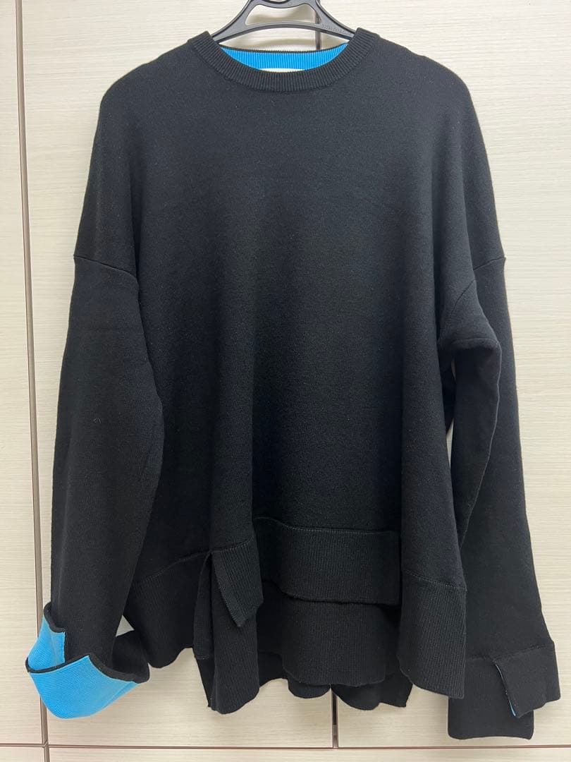 enfold ENFOLD スリットリブプルオーバー　38 中古・古着通販】ENFOLD (エンフォルド) SLIT-RIB PULLOVER/スリット