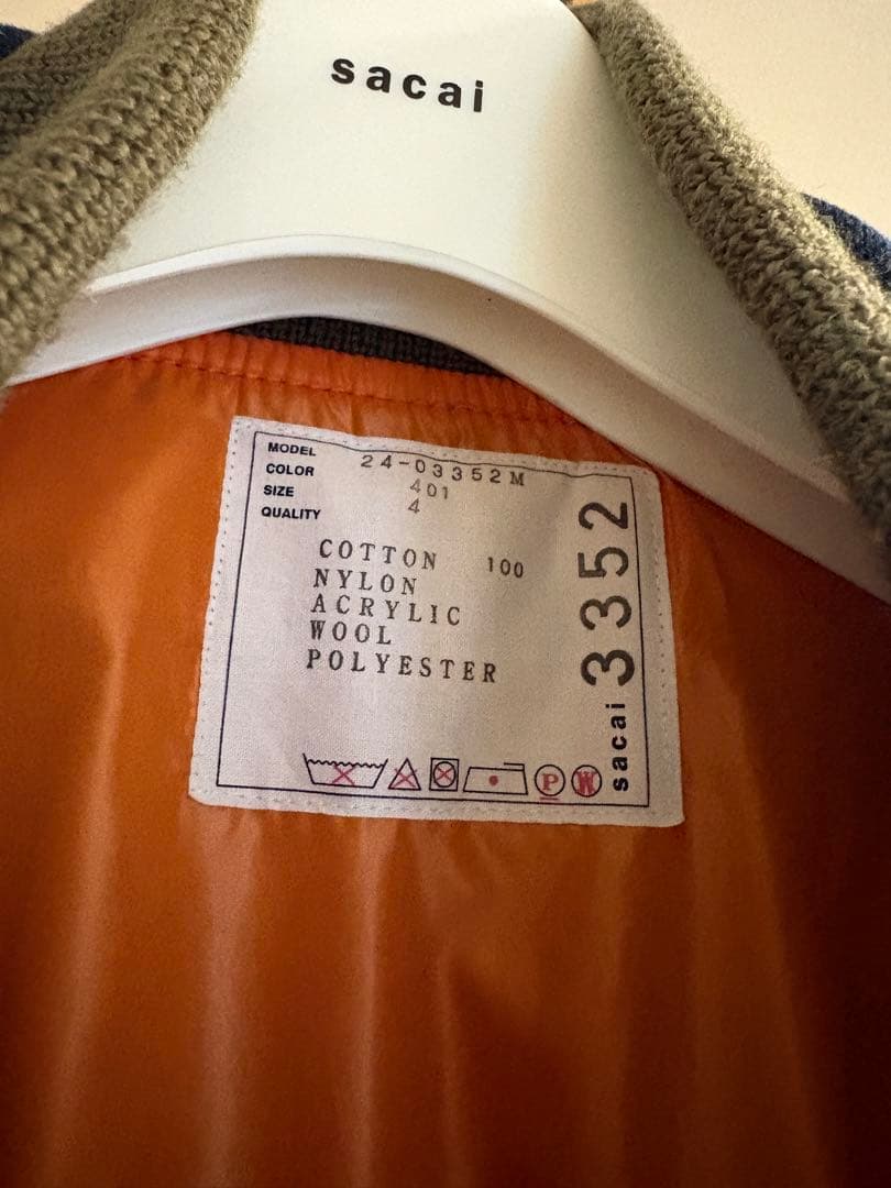 sacai デニムジャケット 24-03352M サイズ40 - メルカリ