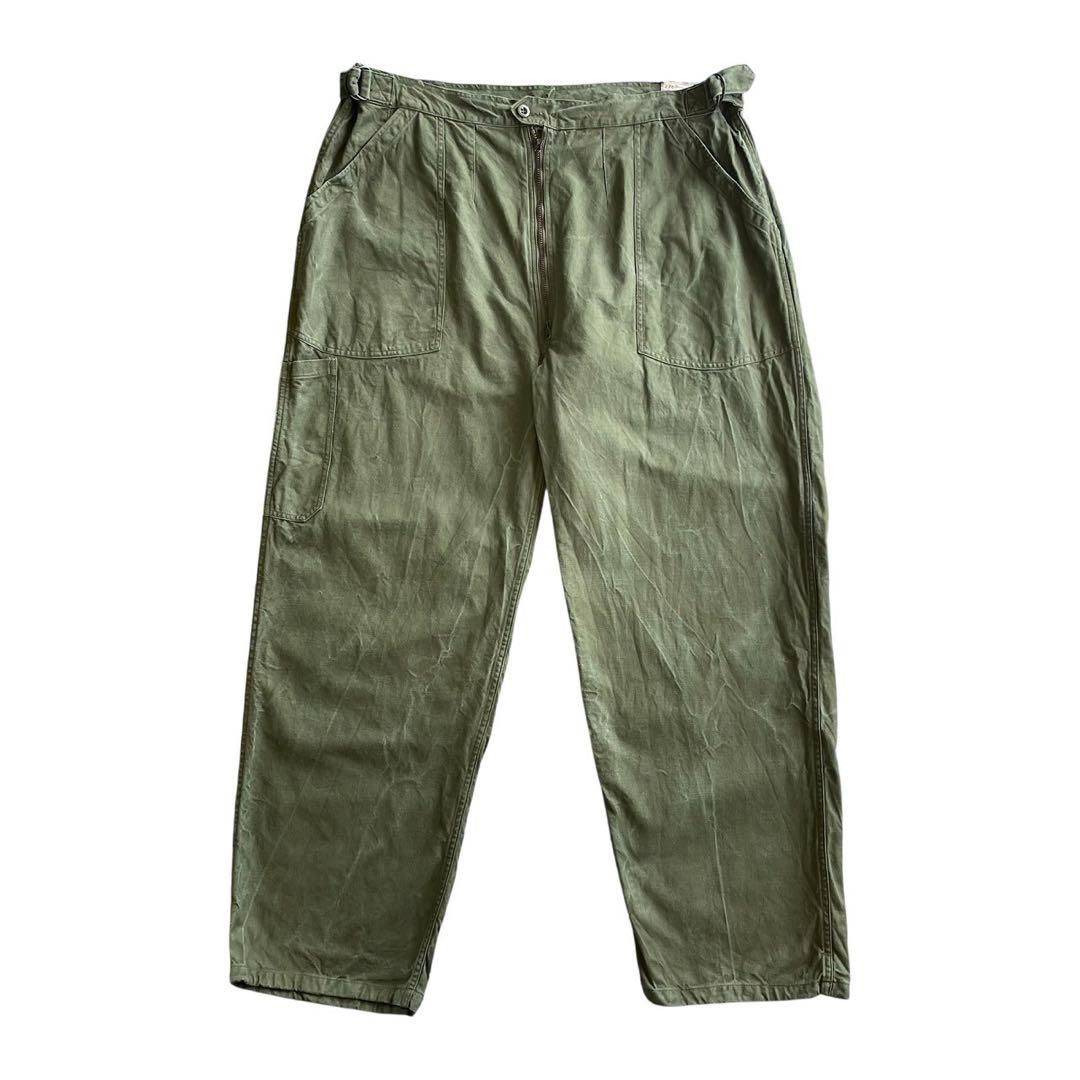 60s ヴィンテージ フランス軍 メカニックパンツ ミリタリーパンツ