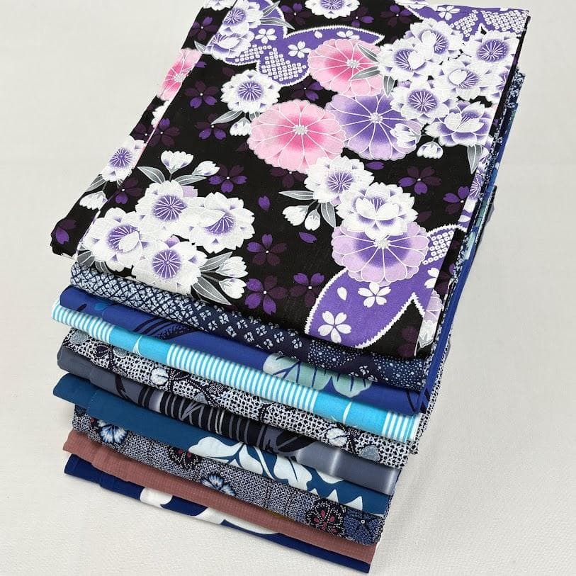 ゆりのはな　浴衣　女物　１０点　まとめ売り　未使用品～少々汚れ有り　綿　G201 浴衣 レディース セット レトロ 高級変わり織り綿浴衣3点セット「生成