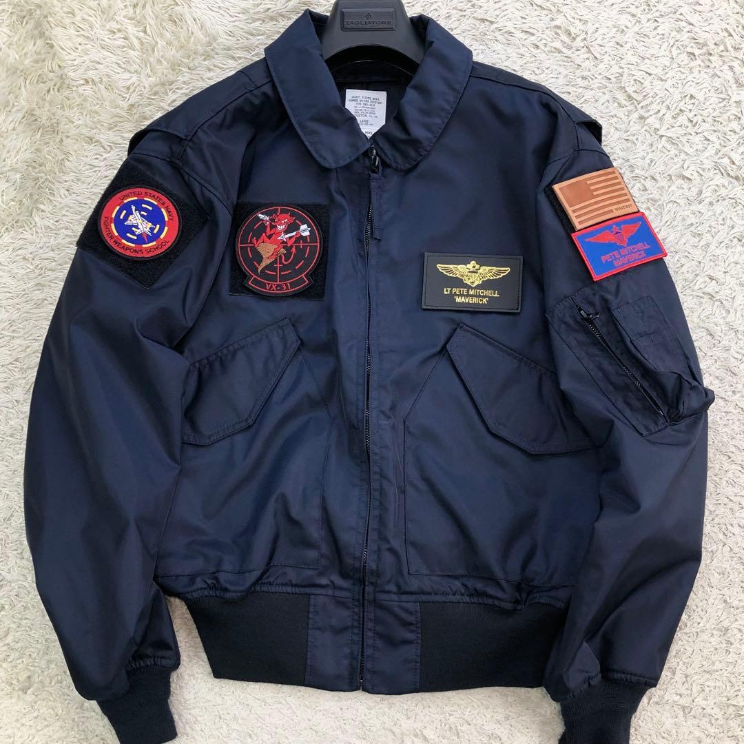 美品⭐HOUSTON トップガン CWU-36P フライトジャケット Lサイズ CWU-36P トップガン2 | フライトジャケット - ミリタリーショップ FUJI