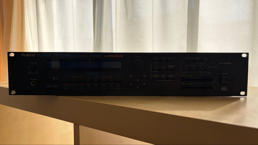 S*a様 レトロ機材 Roland JV-1080 音源モジュール 本体