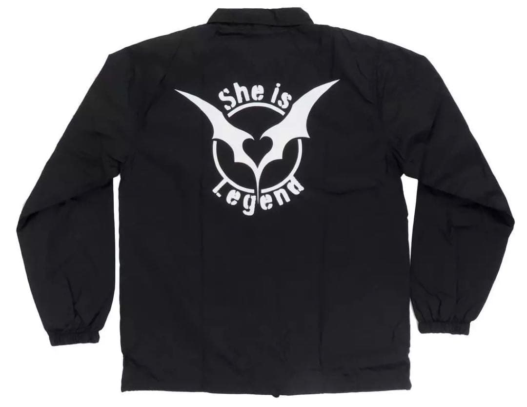 She is Legend コーチジャケット 「ヘブンバーンズレッド展