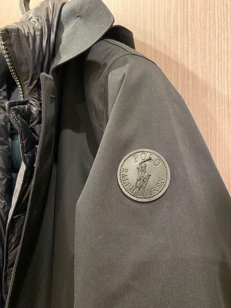 新品タグ付】ポロラルフローレン 黒 3WAY インナーダウン付き コート