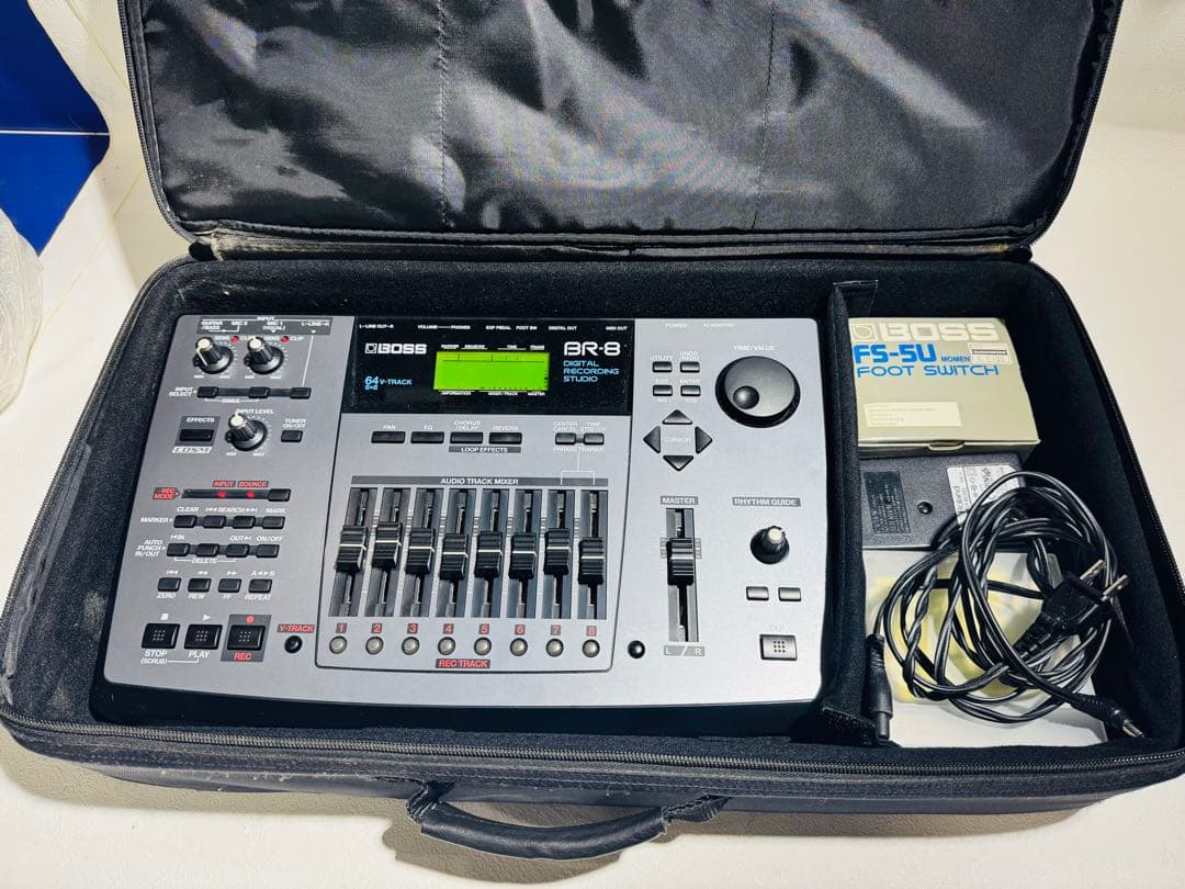 配信機器・PA機器・レコーディング機器 BOSS BR-8 FS-5U Digital Recording Studio BOSS - BR-8 | Digital Recording Studio
