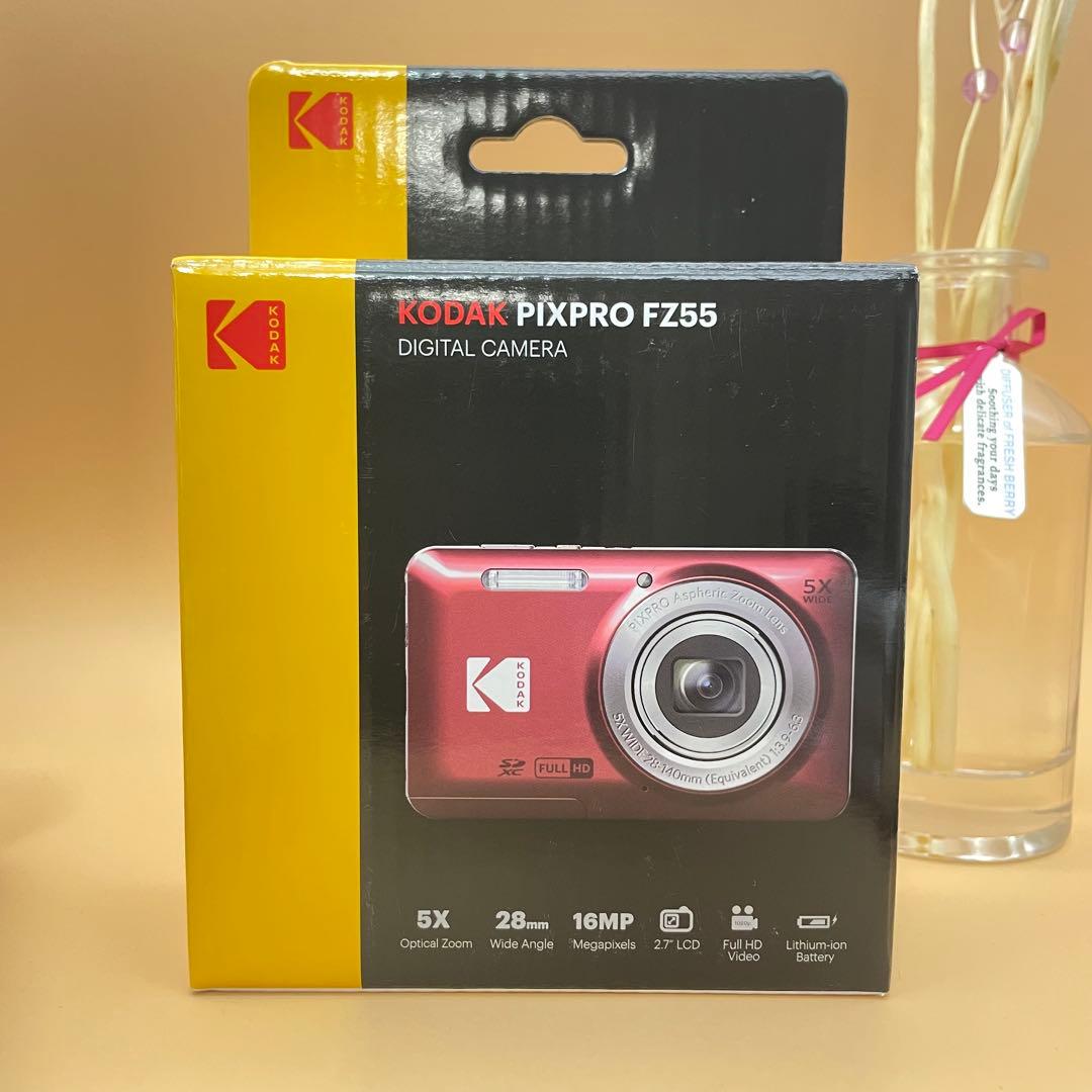新品 未開封✨KODAK PIXPRO FZ55✨スマホ転送キット 大人気 黒
