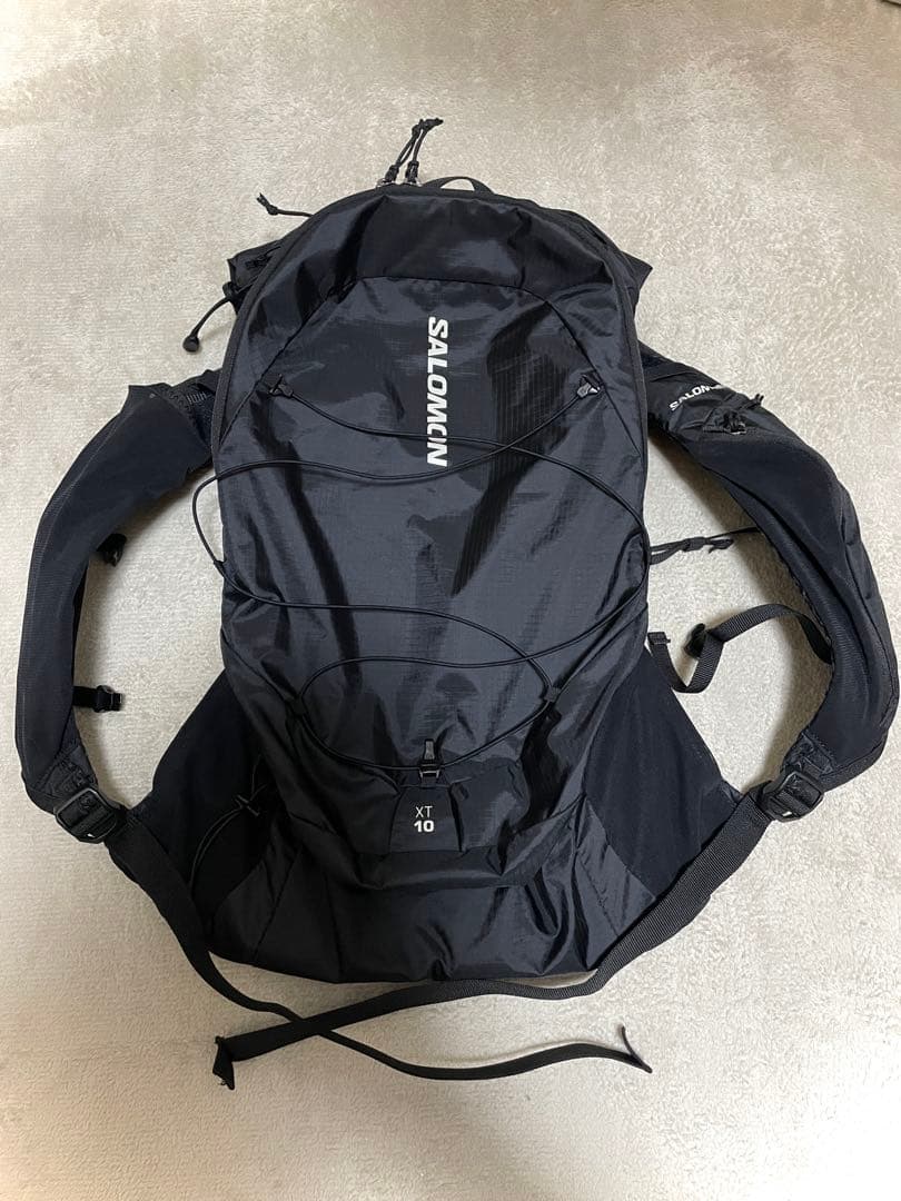 SALOMON XT 10 ブラック バックパック XT 10 Black | Salomon