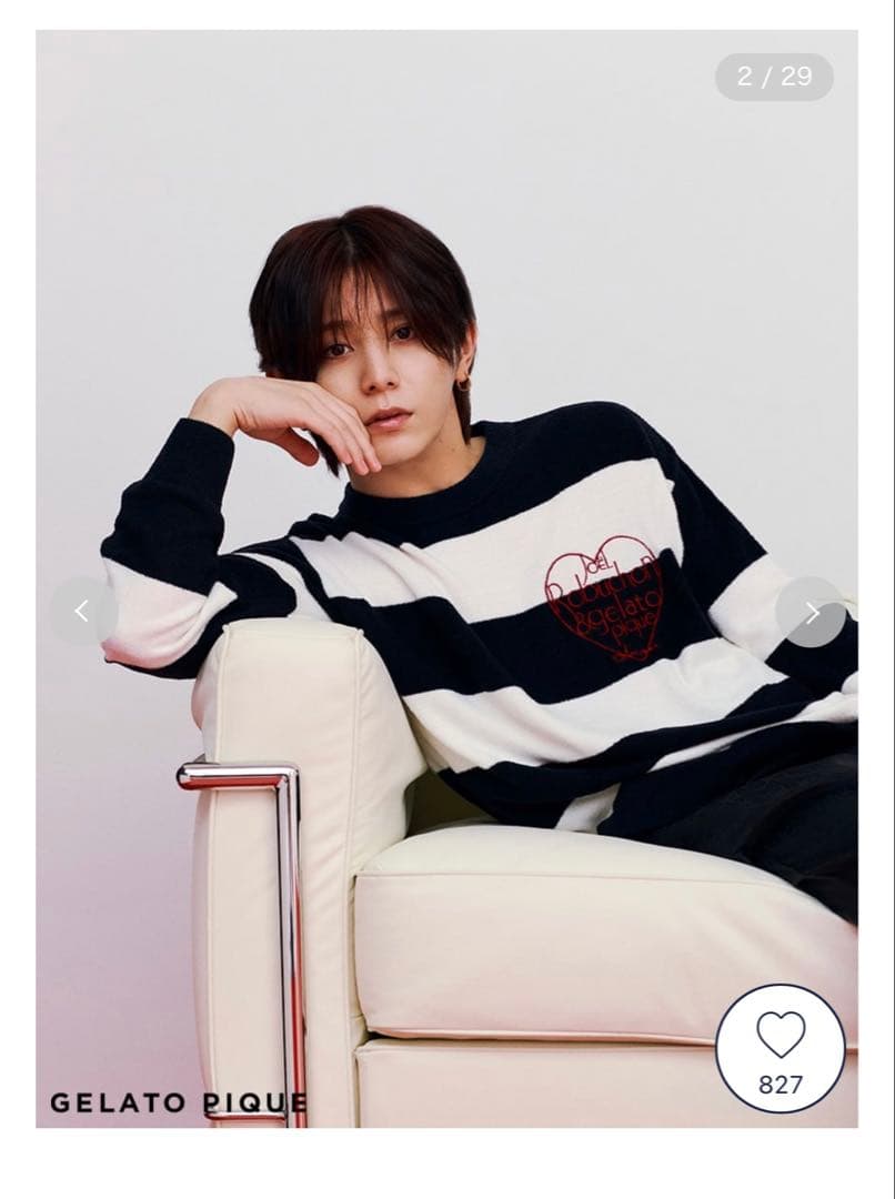 JOEL ROBUCHON】HOMMEスムーズィーシルクプルオーバー 山田涼介 - メルカリ