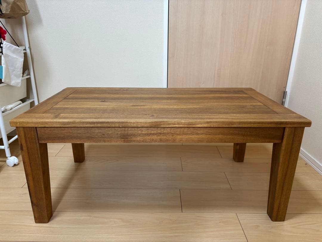 B-COMPANY ローテーブル 90cm 木製 北欧風