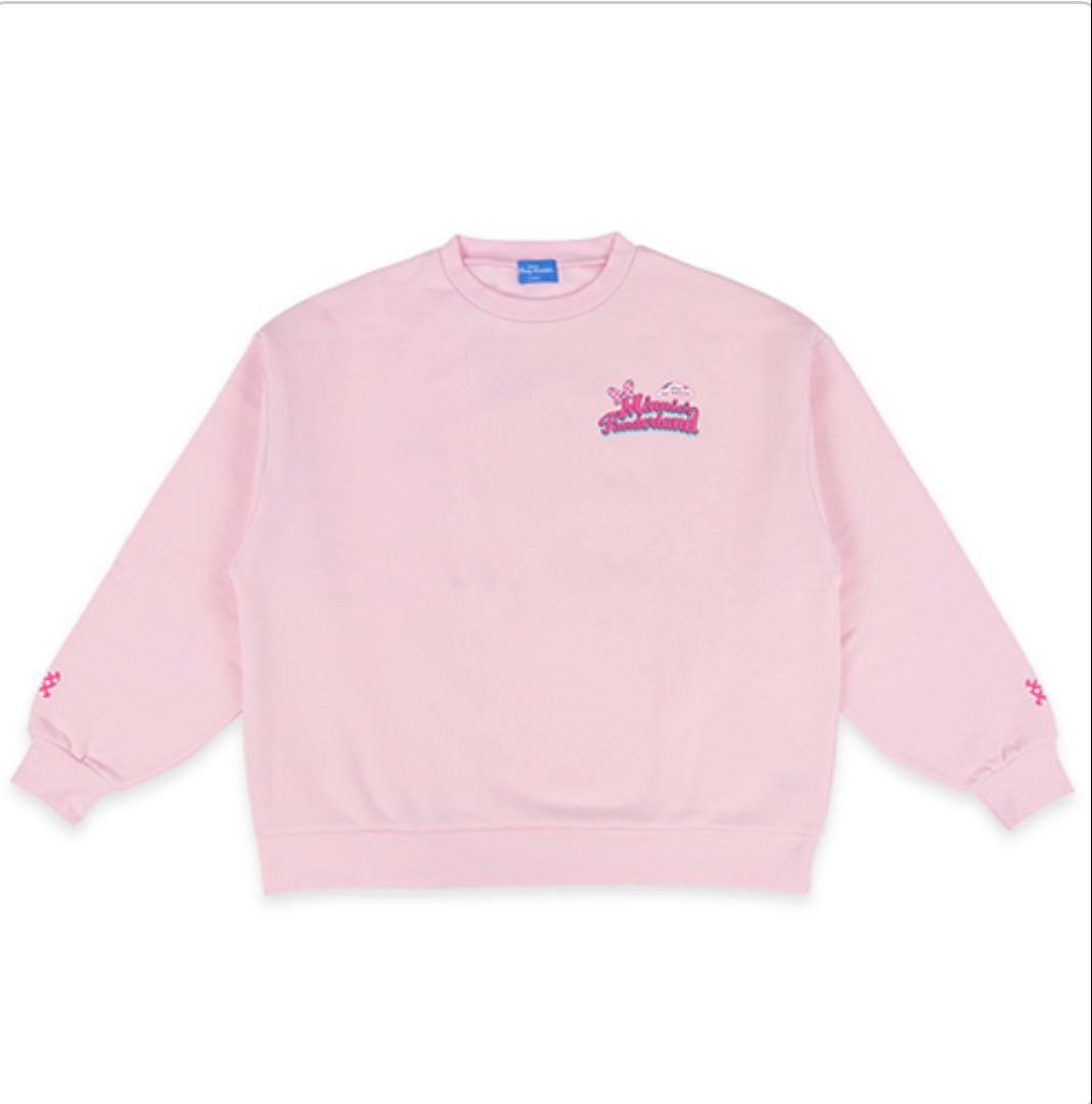 新品未使用タグ付き　ディズニー ミニー ファンダーランド トレーナー ミニパル 新品未使用タグ付き ディズニー ミニー ファンダーランド トレーナー