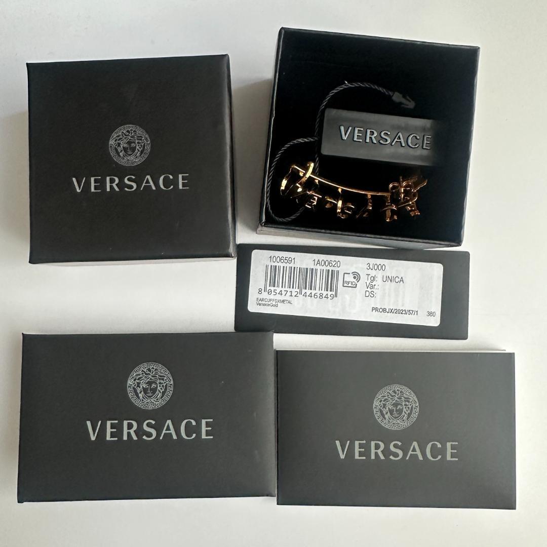 新品未使用 正規品 ヴェルサーチ イヤーカフ ピアス スキズ ヒョンジン