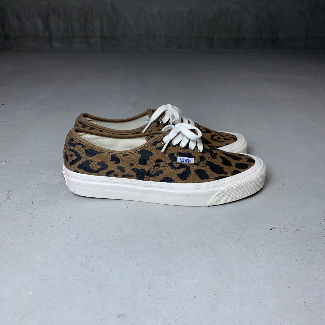 VANS authentic 44DX アナハイム レオパード 豹柄 26 - メルカリ