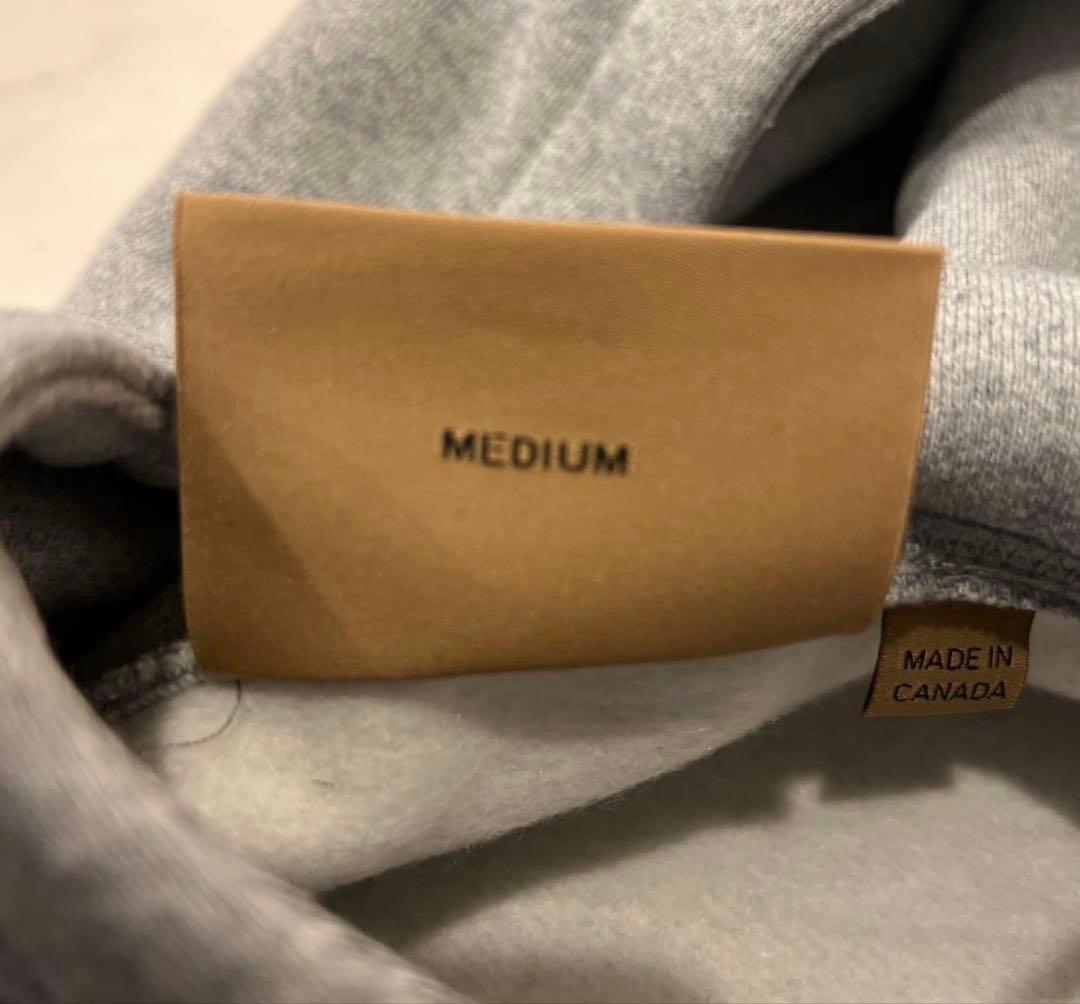 緊急セール】supreme BURBERRYパーカー M グレー シュプリーム - メルカリ