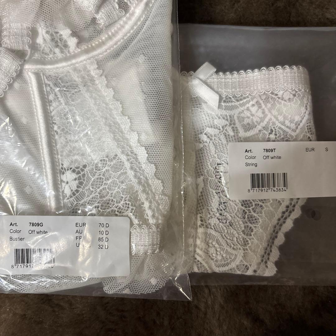 LINGADORE ビスチェ　ブラジャー　タンガ　ベビードール　総レース　ドット