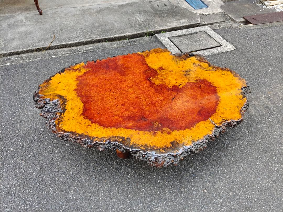 花梨瘤 瘤杢 玉杢 一枚板 総無垢 天然木 座卓 座敷机テーブル 飾り台 盆栽台 Yahoo!オークション -「花梨 瘤 テーブル」の落札相場・落札価格