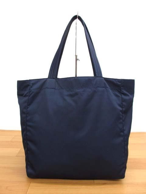 美品 アニヤハインドマーチ マルチチャビーポケット ナイロン トート