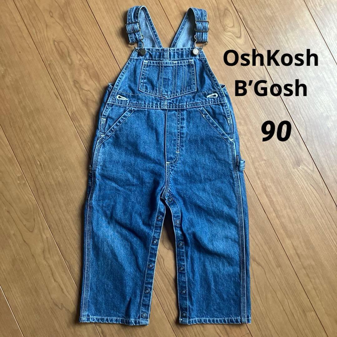 OshKoshB'Gosh デニムオーバーオール 90 - メルカリ