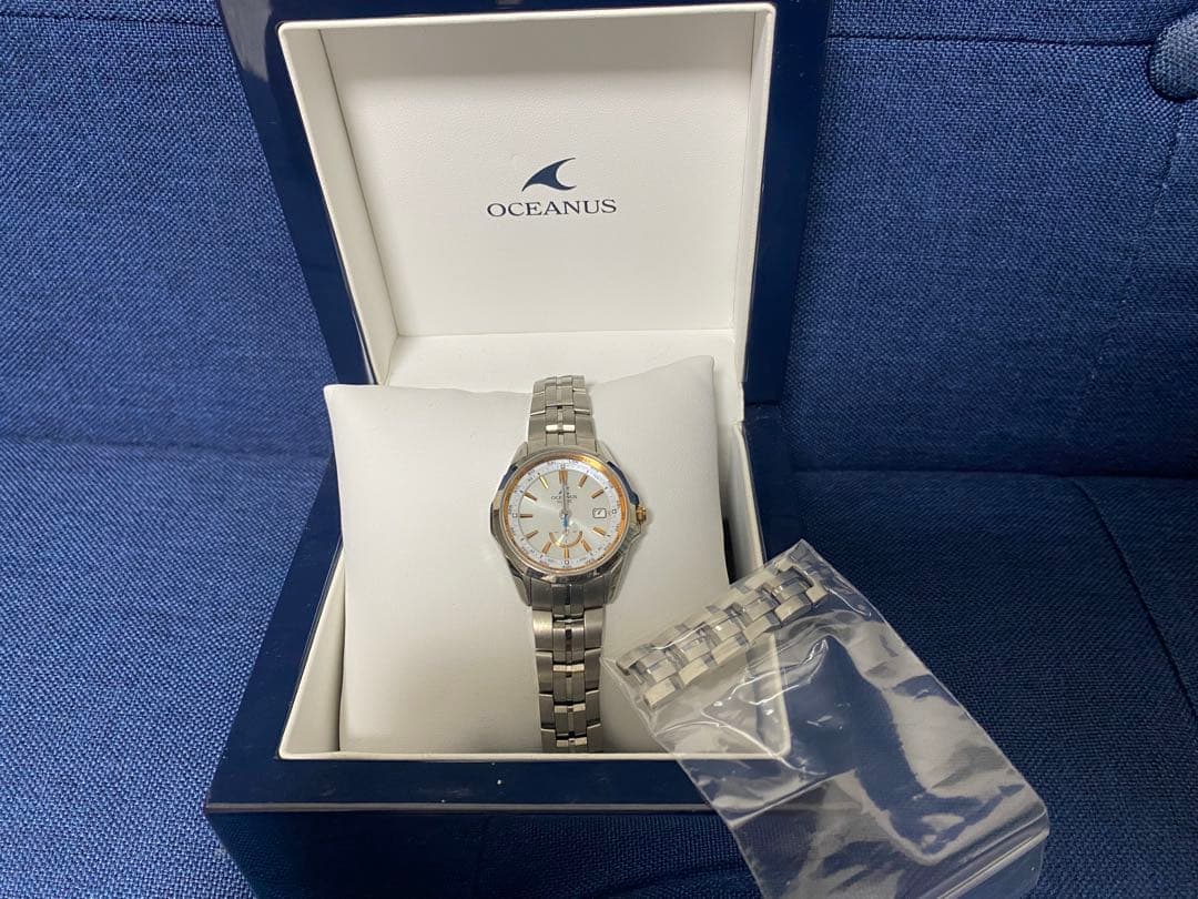 時計 CASIO OCEANUS OCW-S340-7AJF Amazon.co.jp: [カシオ]CASIO 腕時計 オシアナス Manta 電波ソーラー