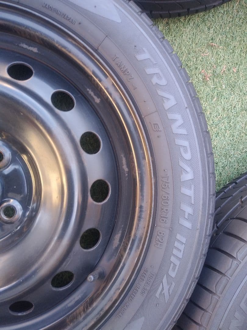 175/60R16 ラクティス トヨタ純正ホイール アクア dB ヤリス - メルカリ