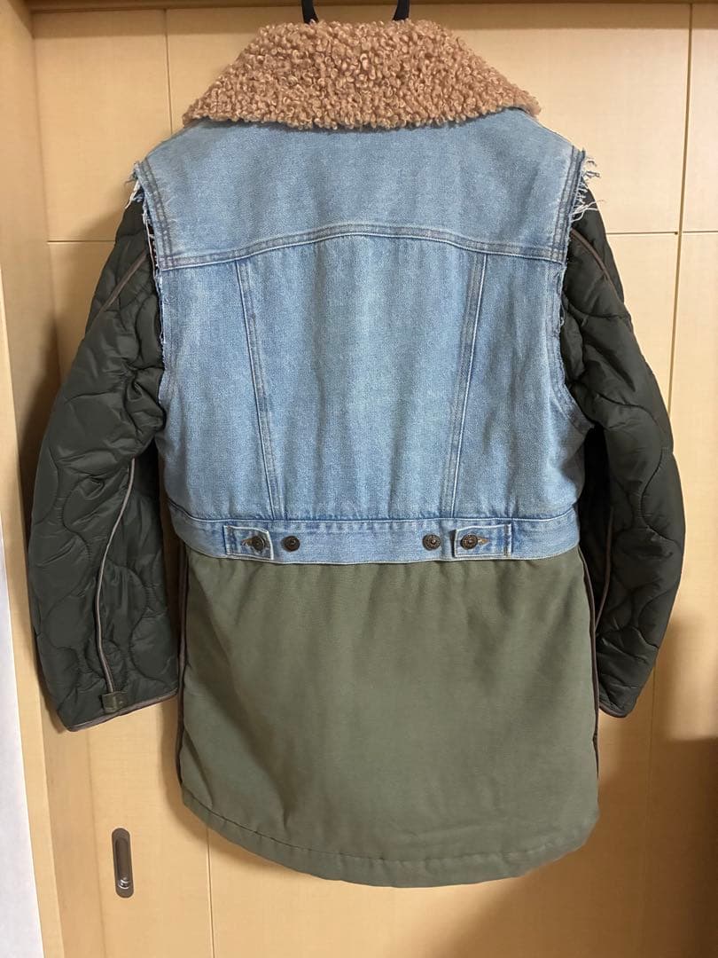 diesel ディーゼル デニム ミリタリー キルティング アウター