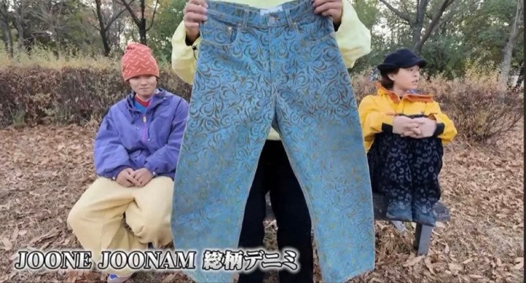 joone joonam 総柄デニム ポーカーズ カンティス着用 - メルカリ