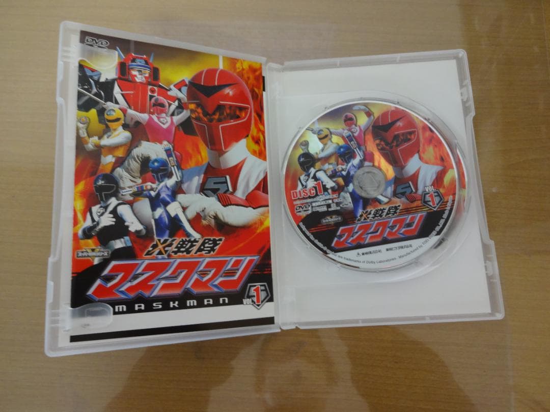 DVD 光戦隊マスクマン VOL.1（2枚組） - メルカリ