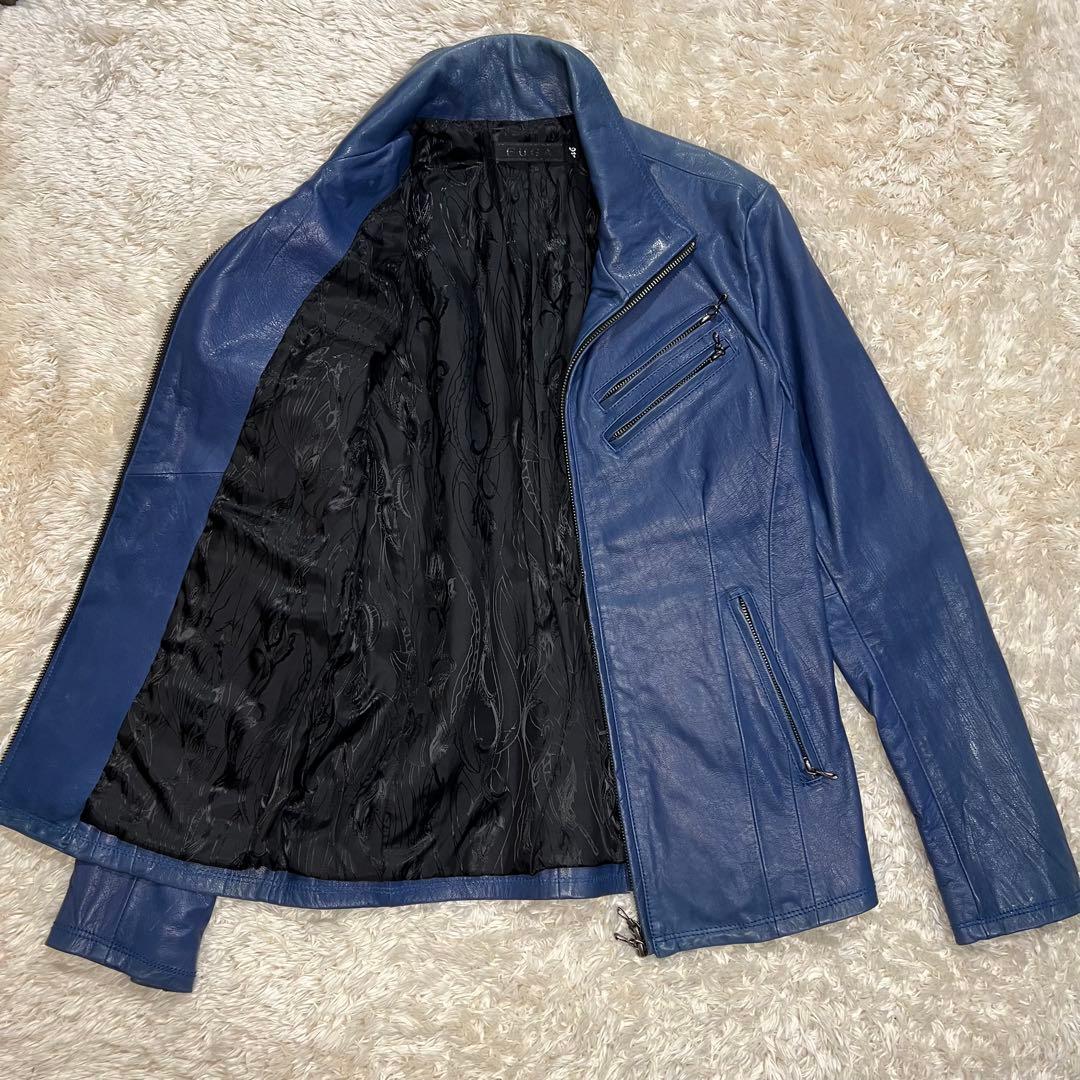 FUGA シングル ライダース ジャケット ジップ Y2K 総柄 ハイネック 楽天市場】【50%OFFクーポン】Liugoo Leathers 本革 襟ボアハイネック