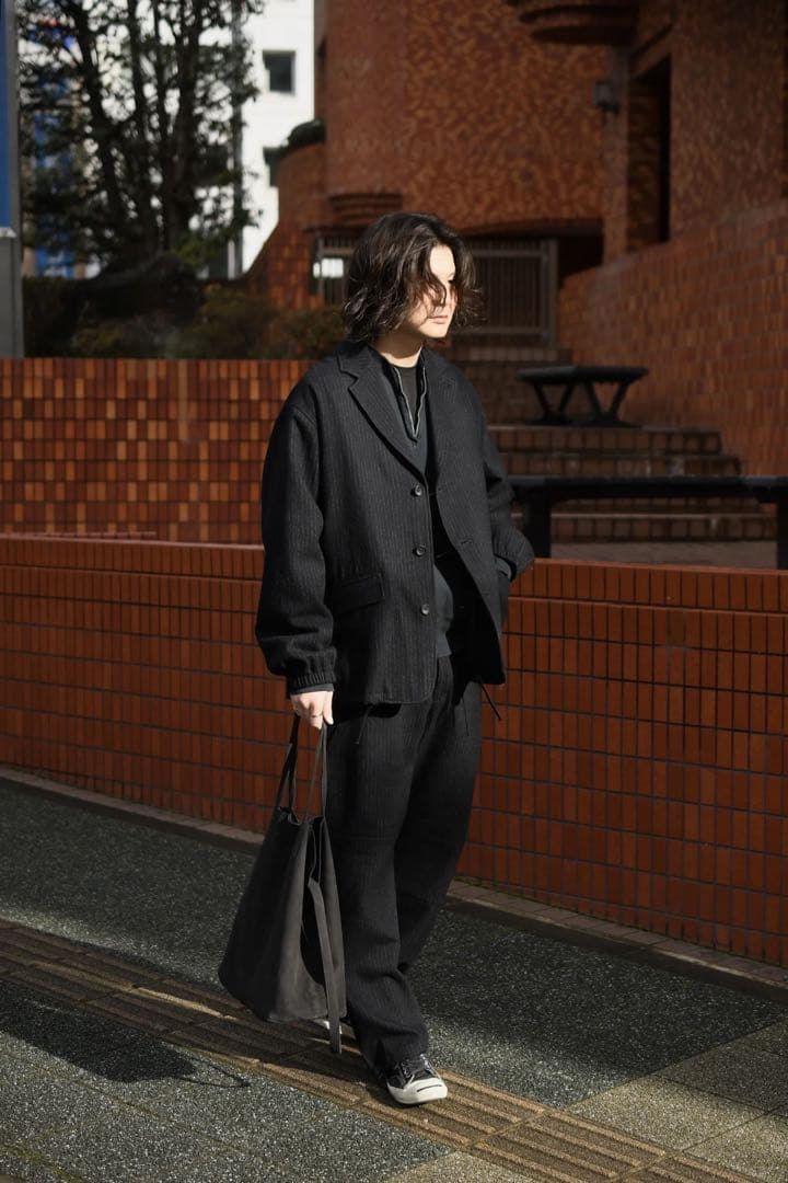 The DUFFER N NEPHEWS MILLED WOOL BLAZER - メルカリ