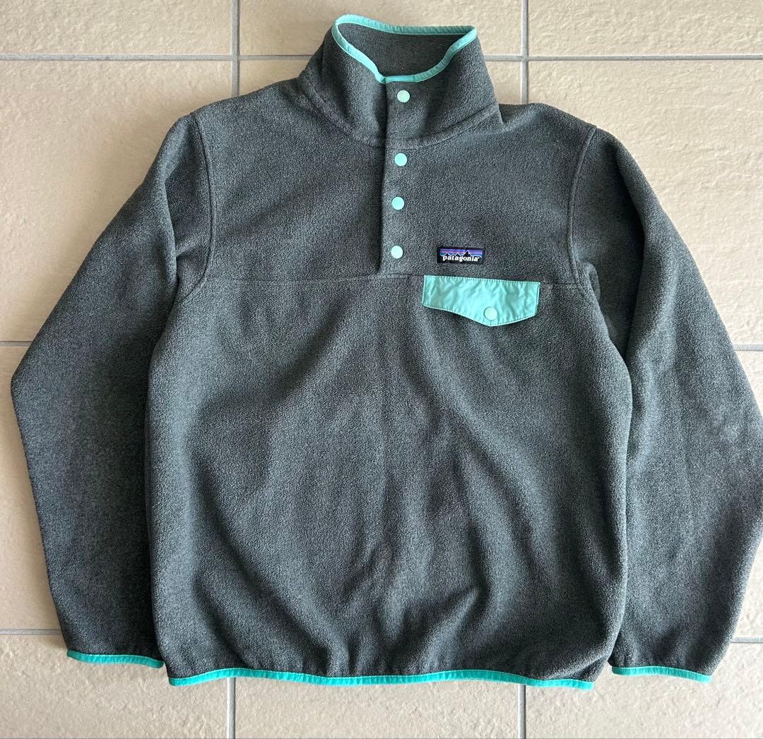 Patagonia パタゴニア シンチラスナップT 杉咲花田中シェン ミント