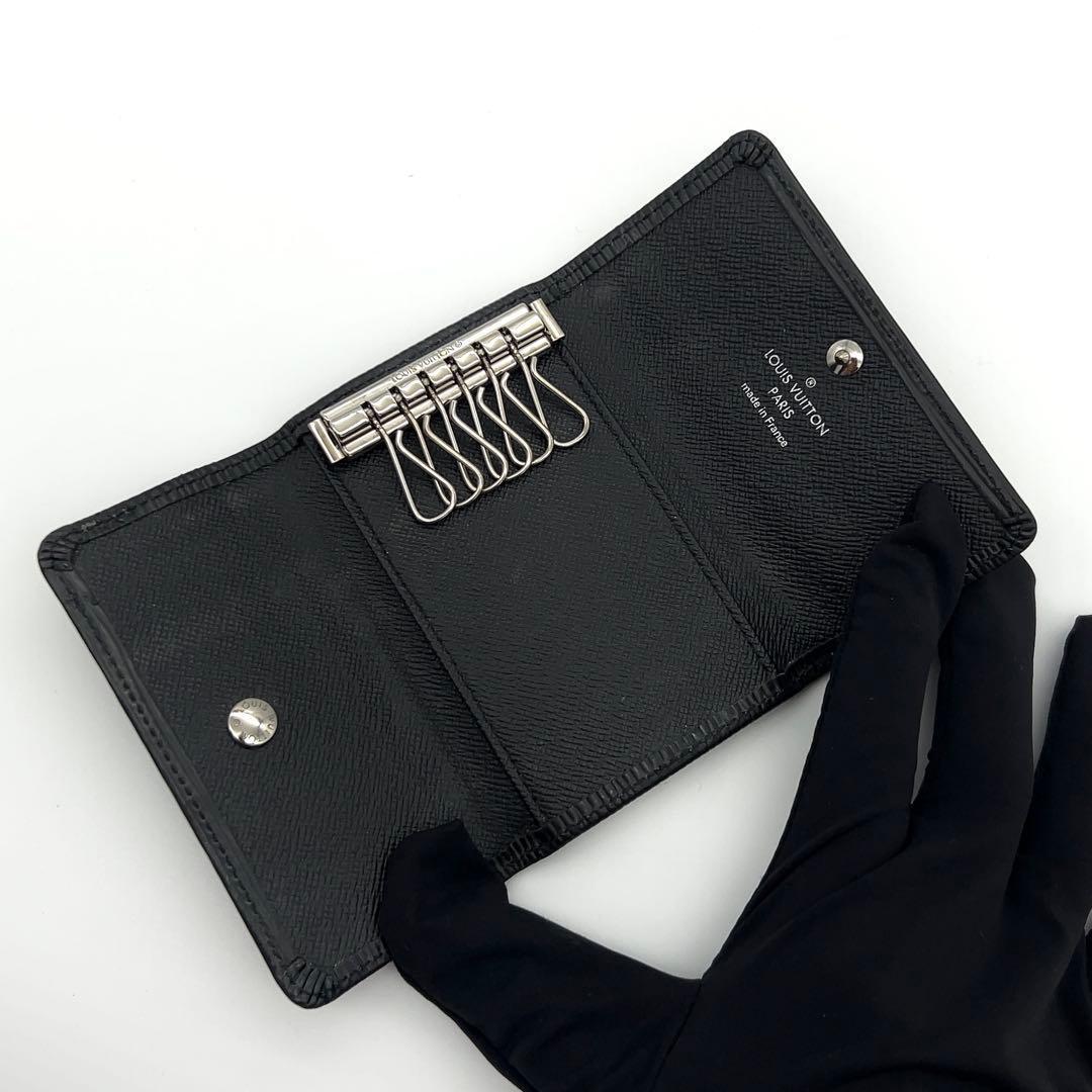 極美品☆ルイヴィトン エピ キーケース ミュルティクレ 6連フック 黒