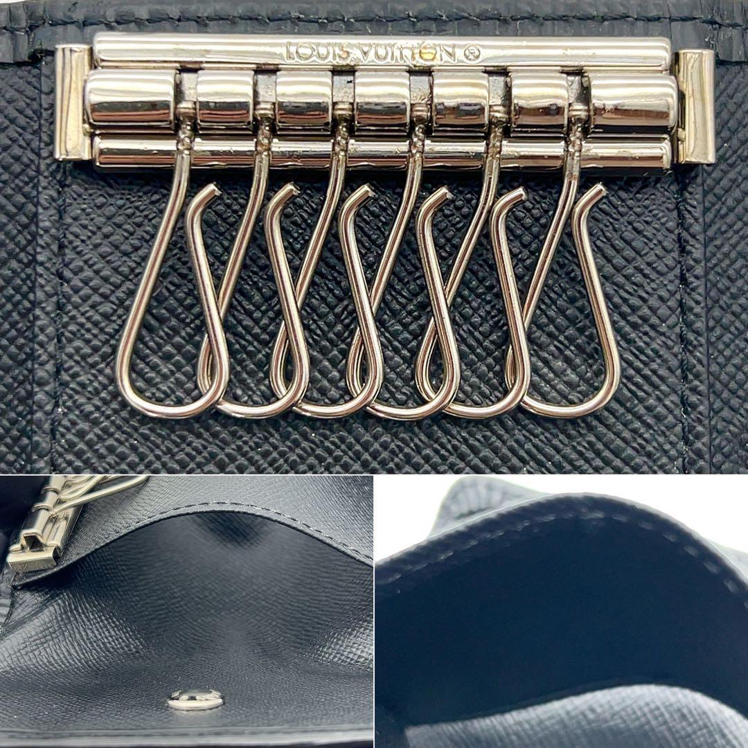 極美品☆ルイヴィトン エピ キーケース ミュルティクレ 6連フック 黒