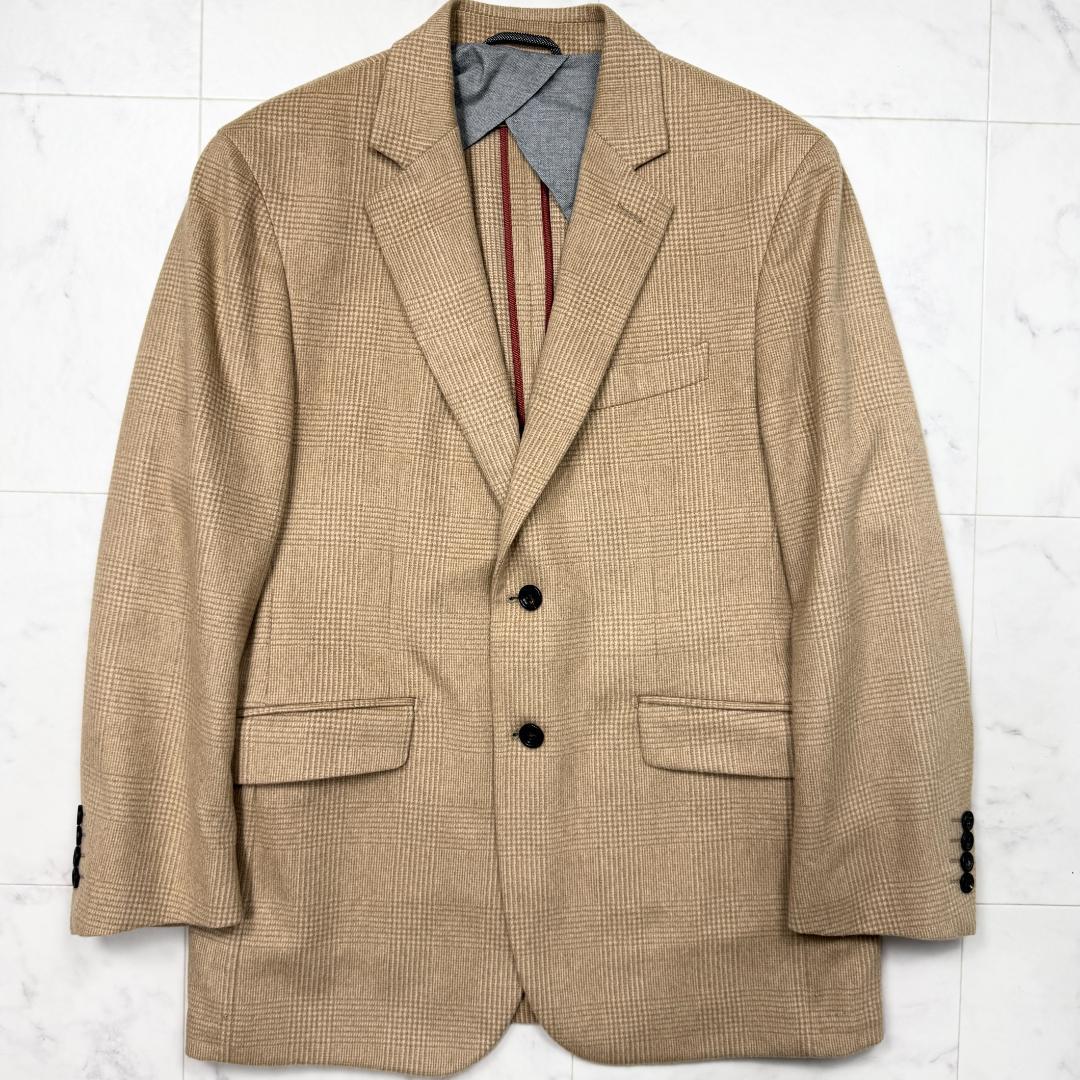極美品 キャメル100％【HACKETT LONDON 】極上 ジャケット 52 - メルカリ