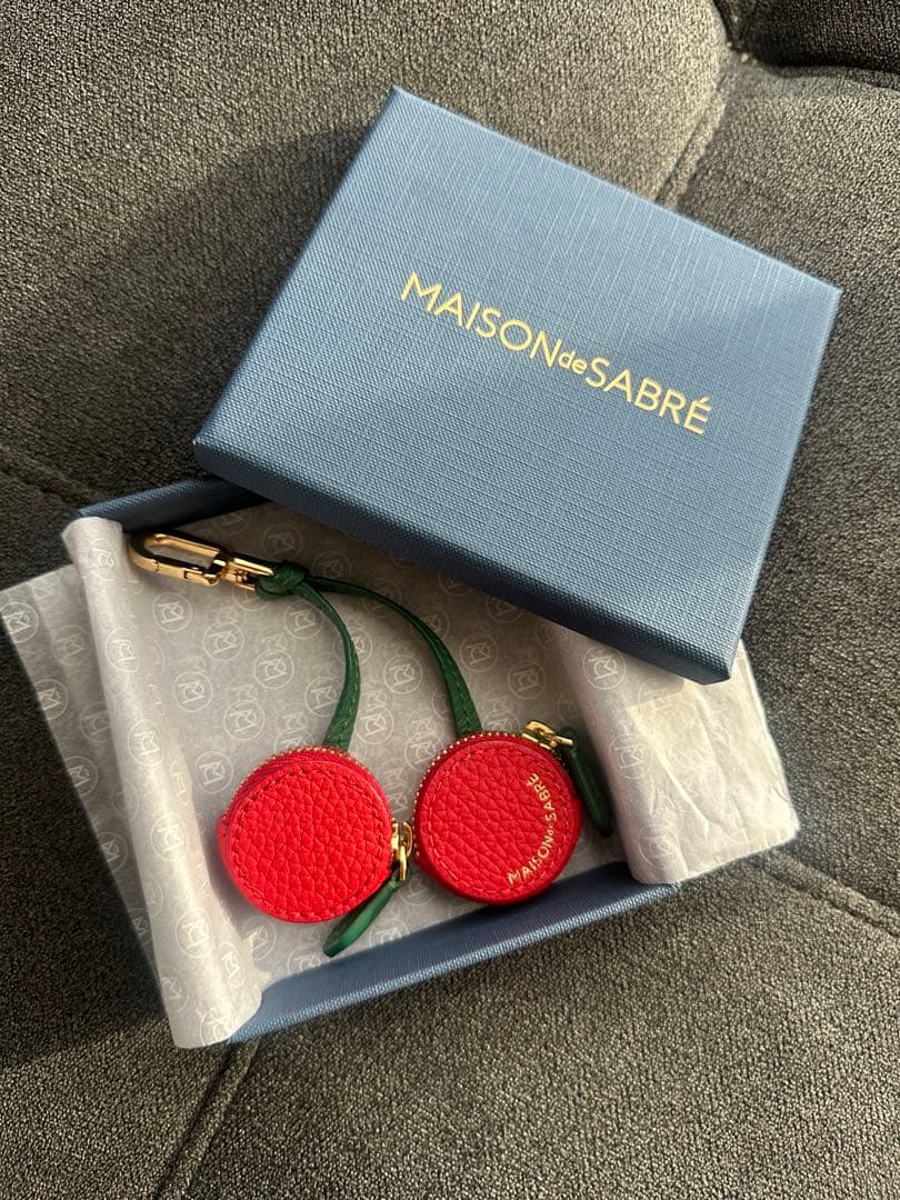 MAISON de SABRÉ ダブルポーチキーホルダー