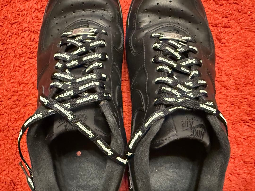 Supreme Nike Air Force 1 ブラック 26.5cm