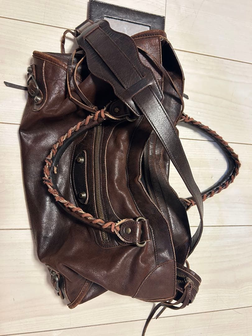 バッグ BALENCIAGA CITY Balenciaga 300295 Classic Mini City Handbag in Calfskin for Women