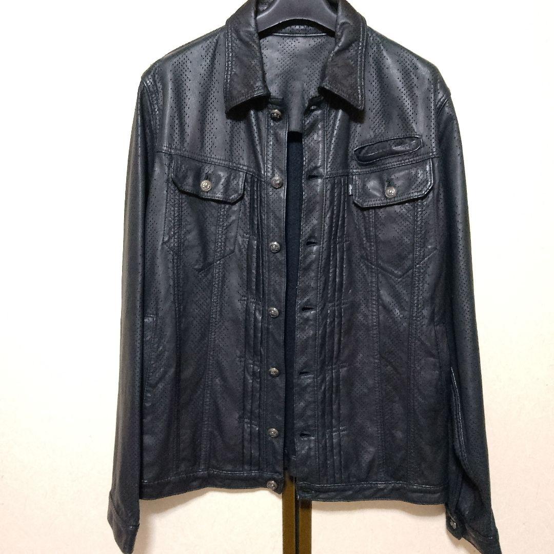 Roen ディアスキン レザージャケット 鹿革 サイズ50 Roen - Roenロエンディアスキンレザー鹿皮革シングルライダース