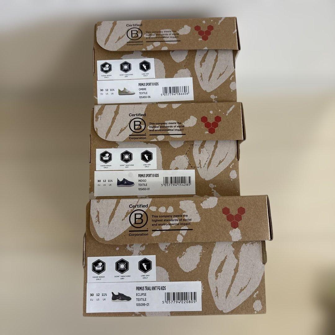 EMI様　Vivo Barefoot kids 30 19.4cm 3足セット