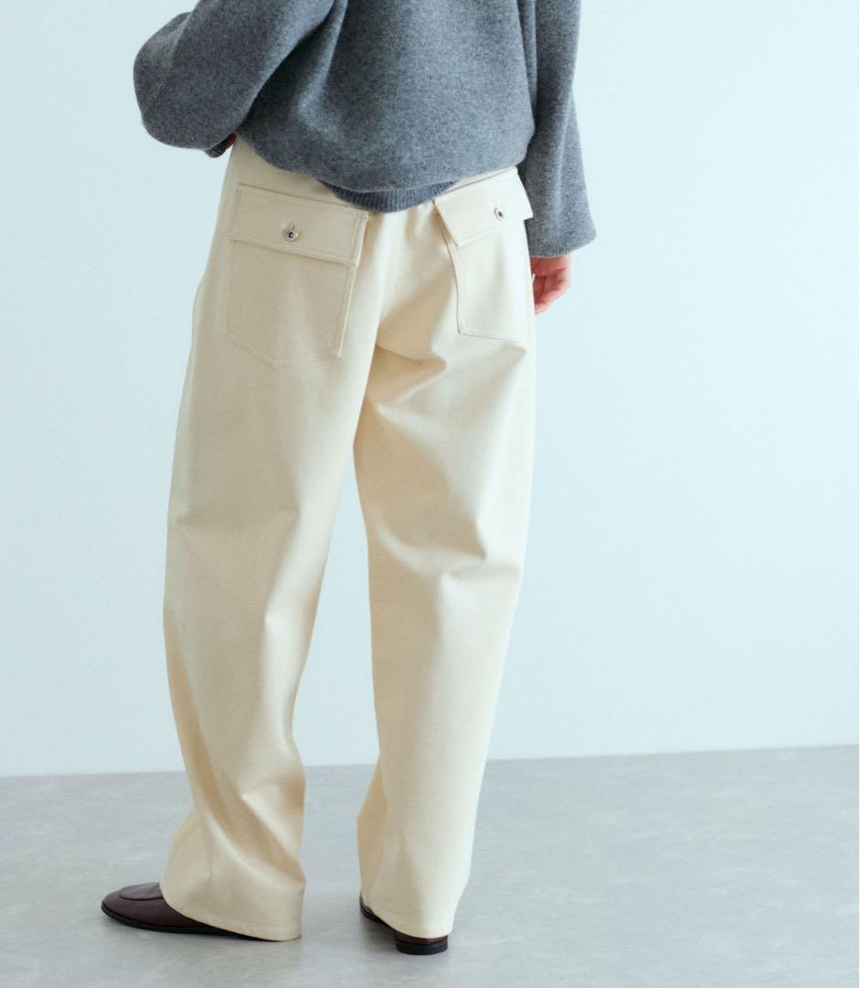 アダムエロペ　ハイストレッチカルゼパンツ　レディース ADAM ET ROPE'｜ハイストレッチカルゼパンツ | Rakuten Fashion(楽天