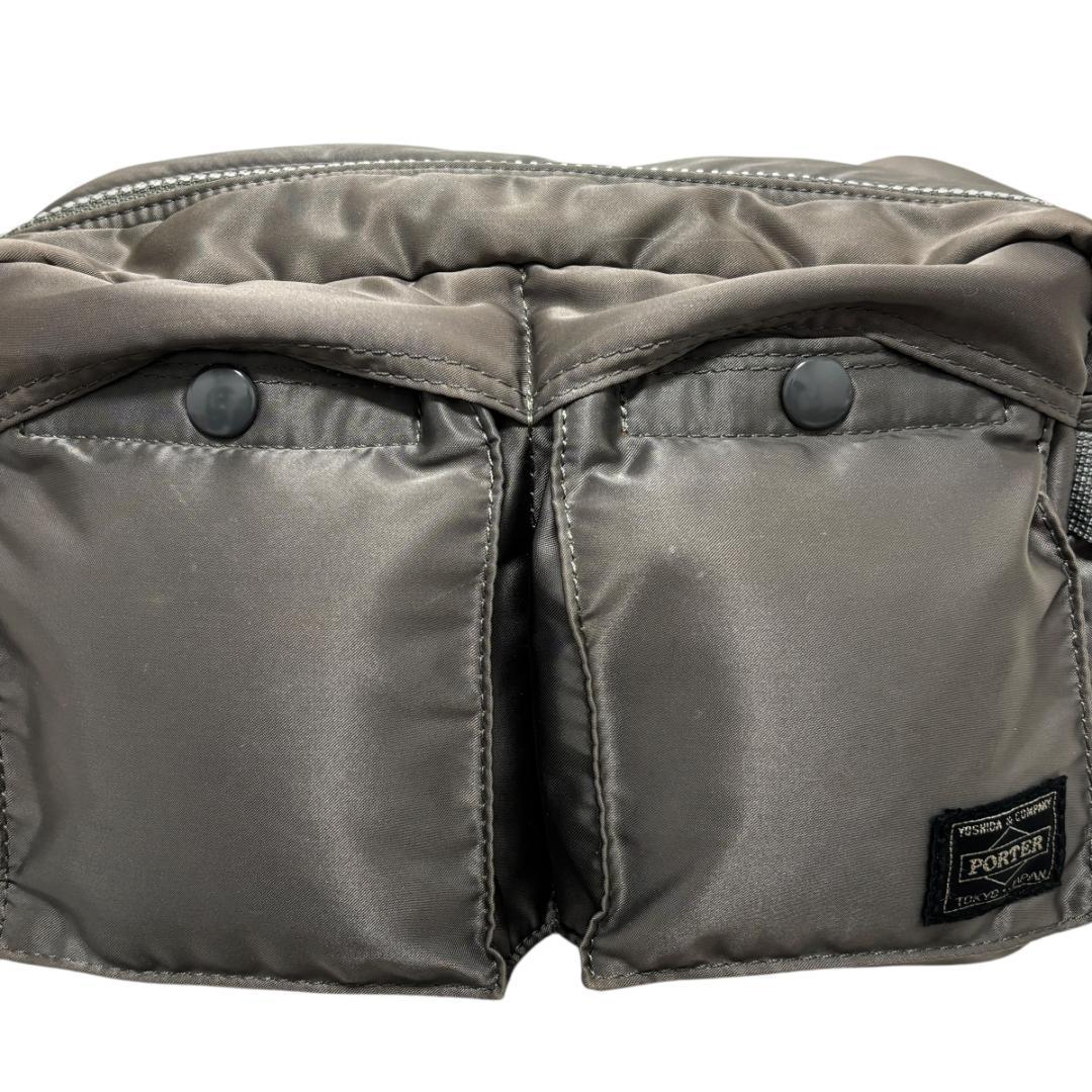 PORTER タンカー ウェストバック ボディバッグ シルバー グレー - メルカリ