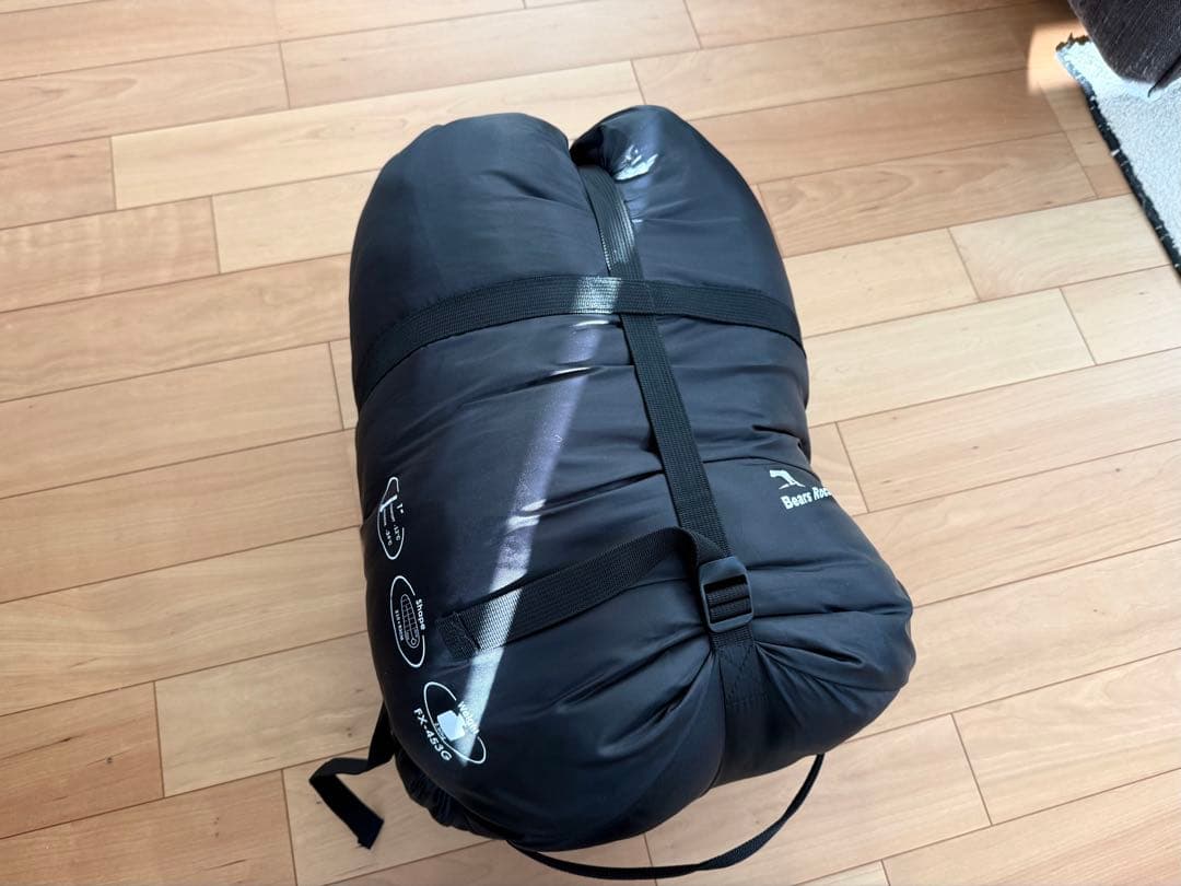 Bears Rock 寝袋 -34℃ FX-453G ブラック　オマケ付き